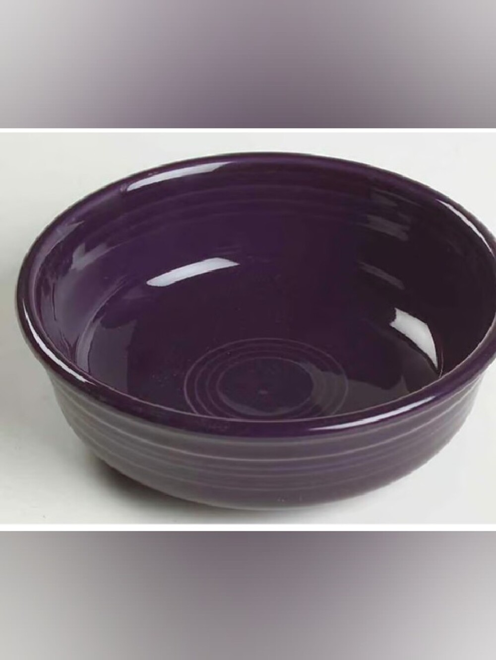 1 Fiesta Fiesta Deep Bowl in Deep Purple